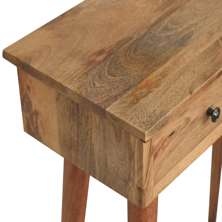 Mini Oak - ish Hallway Console Table - Smiddy Furniture