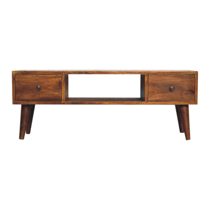 Classic Chestnut Coffee Table-Smiddy Furniture