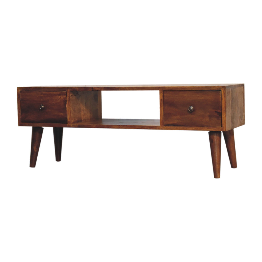 Classic Chestnut Coffee Table-Smiddy Furniture
