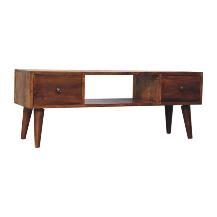 Classic Chestnut Coffee Table-Smiddy Furniture