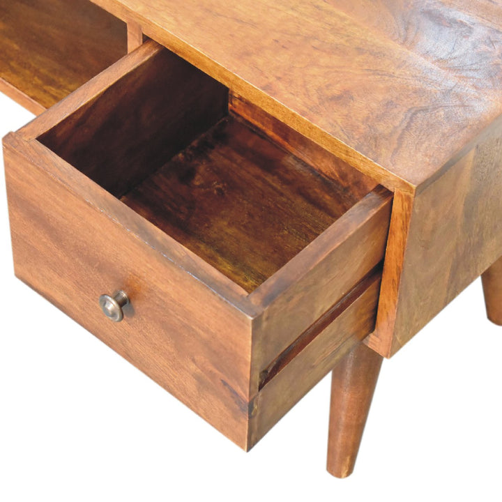 Classic Chestnut Coffee Table-Smiddy Furniture