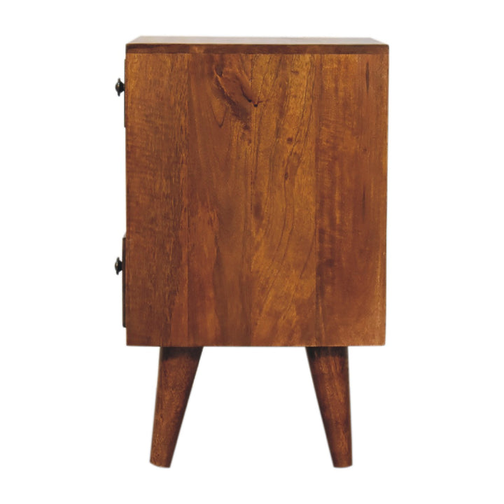 Mini Classic Multi Chestnut Bedside-Smiddy Furniture