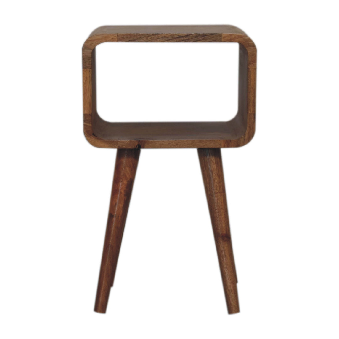 Mini Curved Open Bedside-Smiddy Furniture