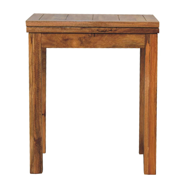 Mini Oak-ish Butterfly Dining Table-Smiddy Furniture