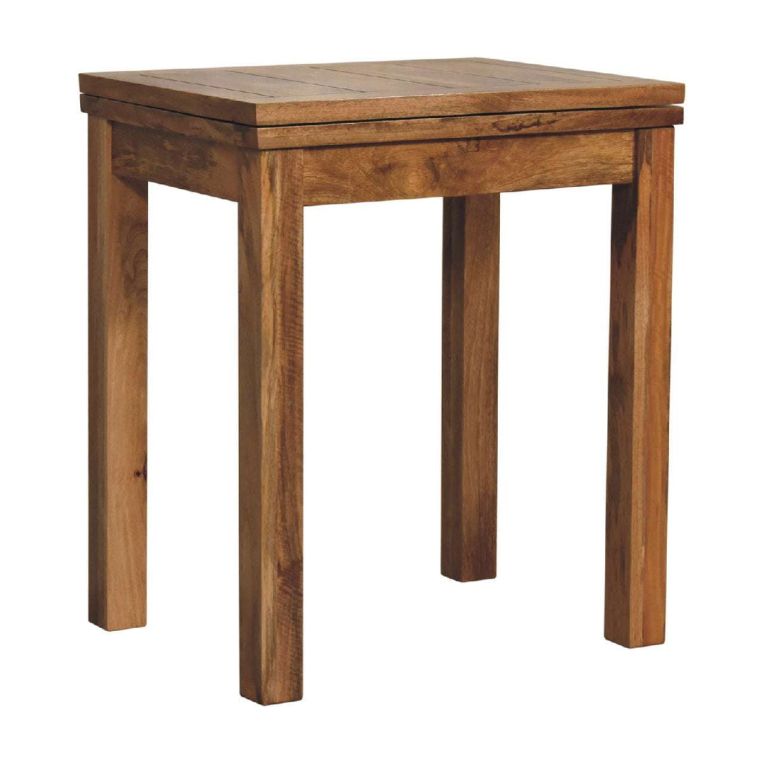 Mini Oak-ish Butterfly Dining Table-Smiddy Furniture
