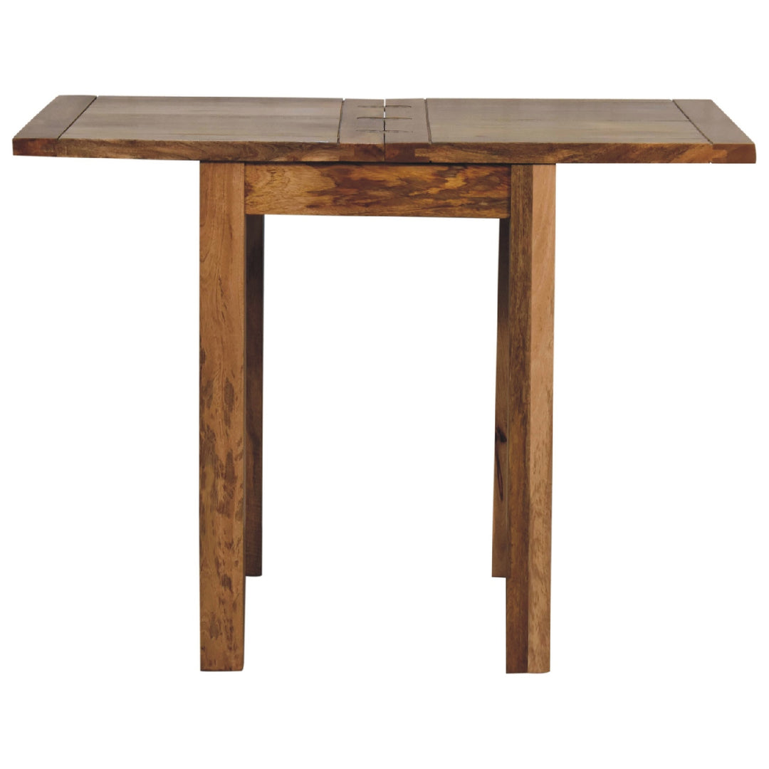 Mini Oak-ish Butterfly Dining Table-Smiddy Furniture