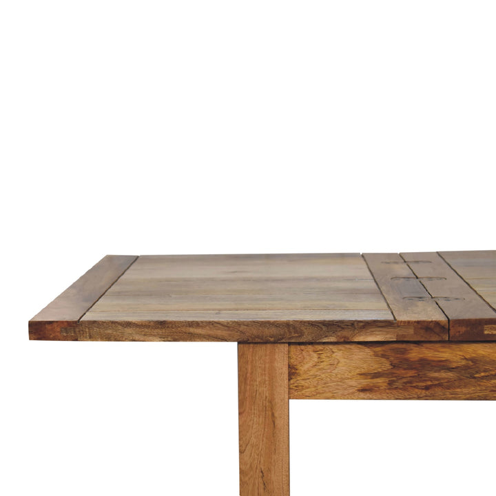 Mini Oak-ish Butterfly Dining Table-Smiddy Furniture
