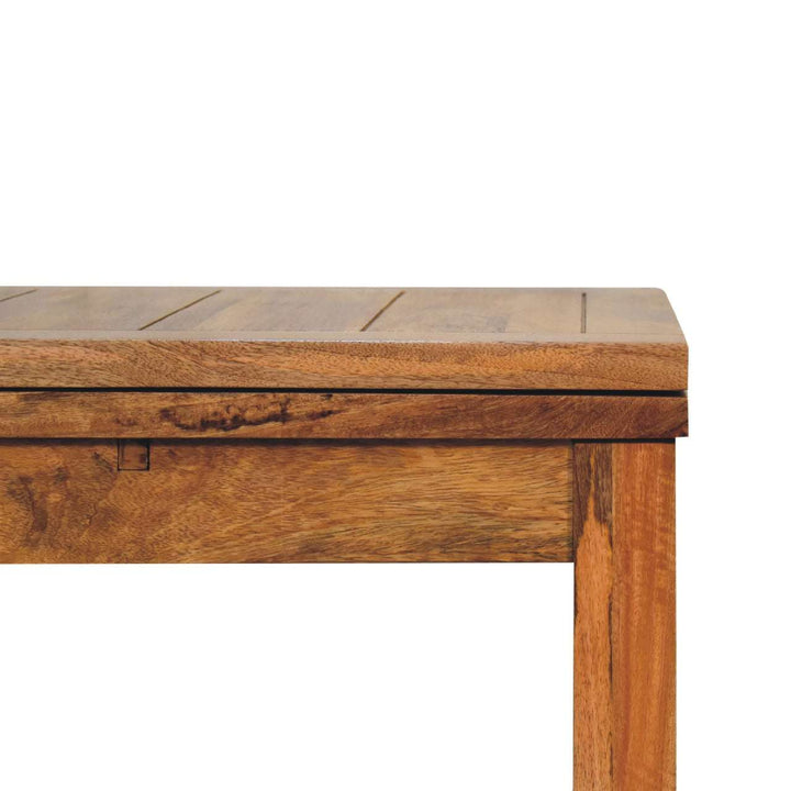 Mini Oak-ish Butterfly Dining Table-Smiddy Furniture