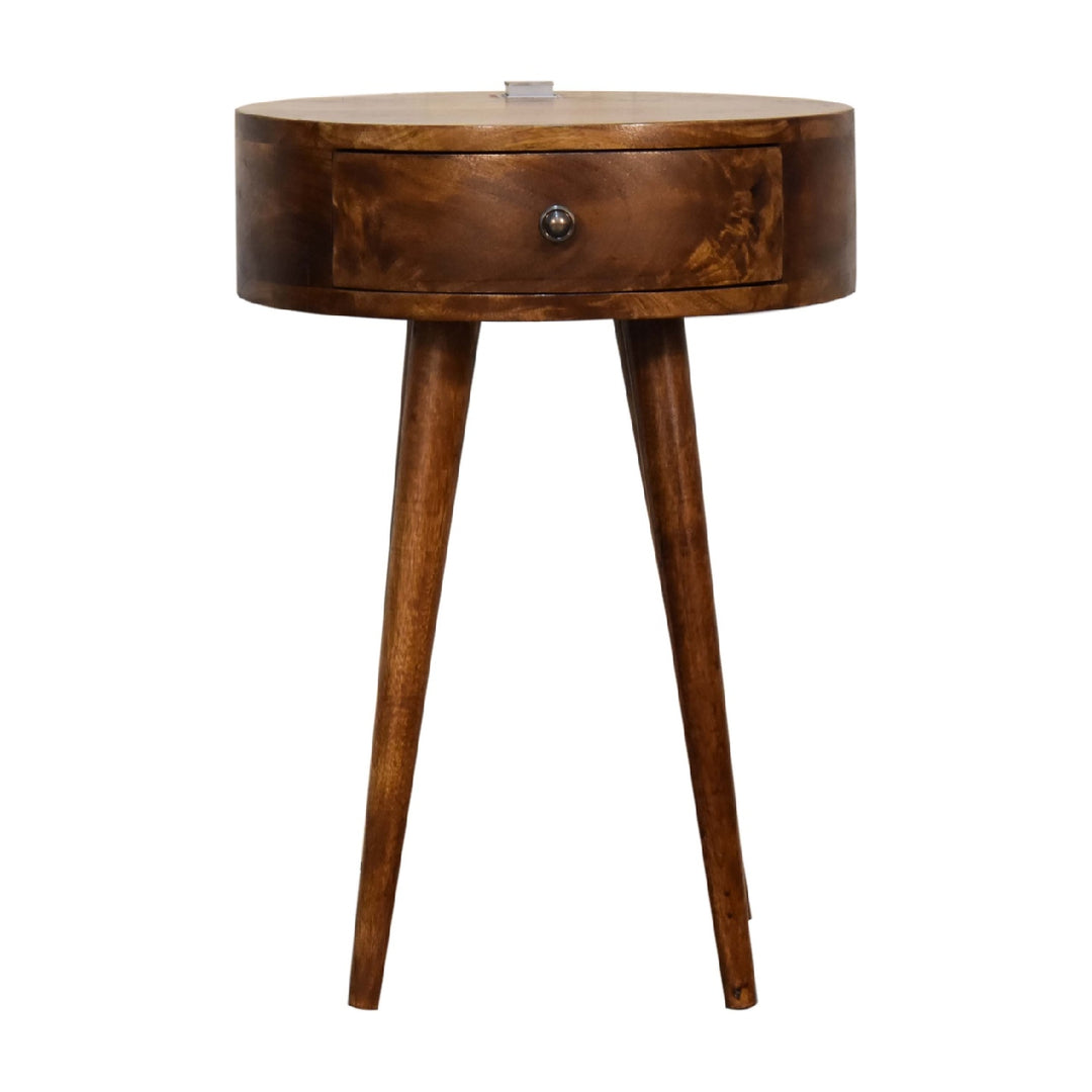 Single Chestnut Bedside - Smiddy Furniture