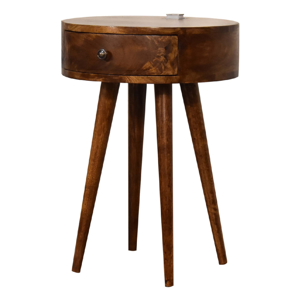 Single Chestnut Bedside - Smiddy Furniture