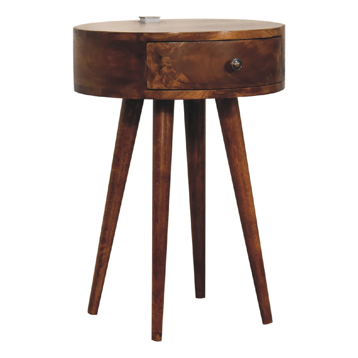 Single Chestnut Bedside - Smiddy Furniture