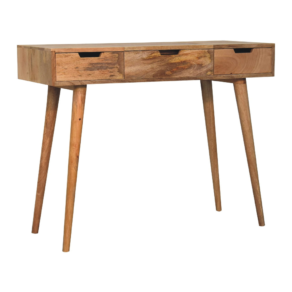 Oak - ish Dressing Table - Smiddy Furniture