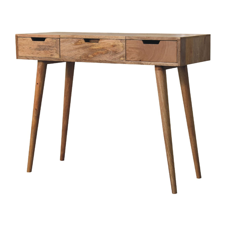 Oak - ish Dressing Table - Smiddy Furniture