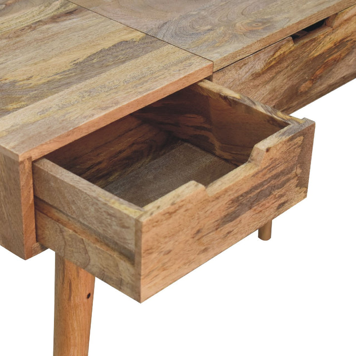 Oak - ish Dressing Table - Smiddy Furniture