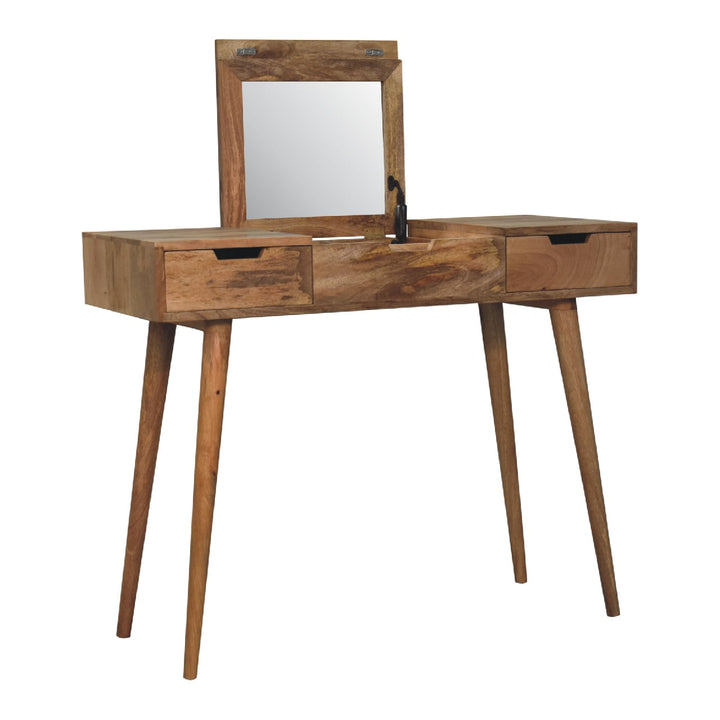 Oak - ish Dressing Table - Smiddy Furniture