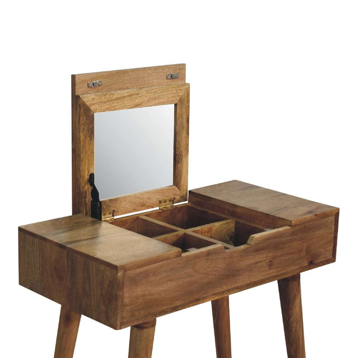 Mini Oak - ish Dressing Table - Smiddy Furniture