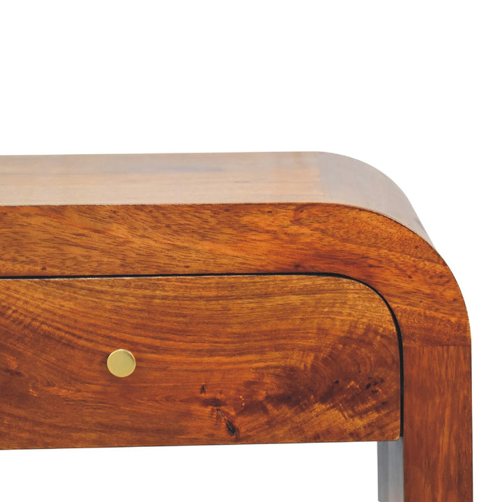 Darcy Chestnut Media Unit - Smiddy Furniture