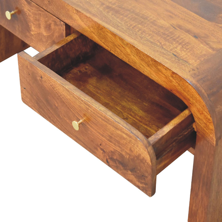 Darcy Chestnut Media Unit - Smiddy Furniture