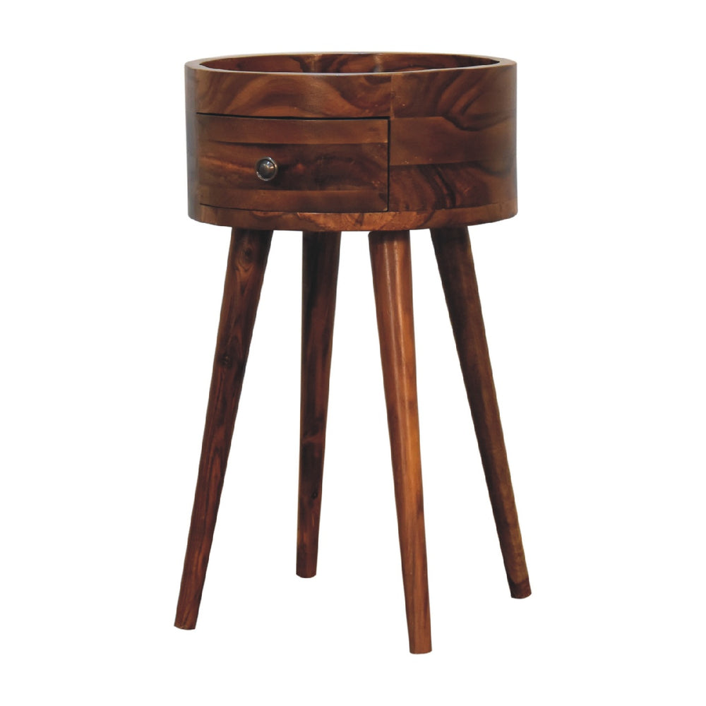 Alina Honey Bedside - Smiddy Furniture