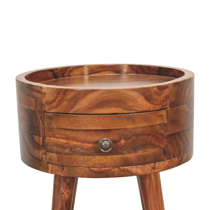 Alina Honey Bedside - Smiddy Furniture