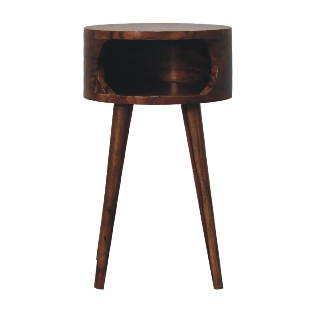 Alina Open Honey Bedside - Smiddy Furniture
