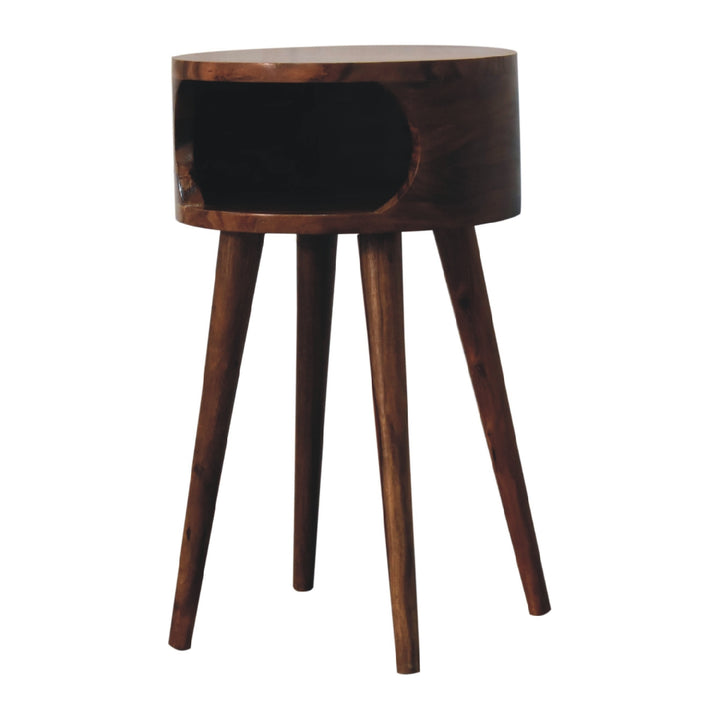 Alina Open Honey Bedside - Smiddy Furniture