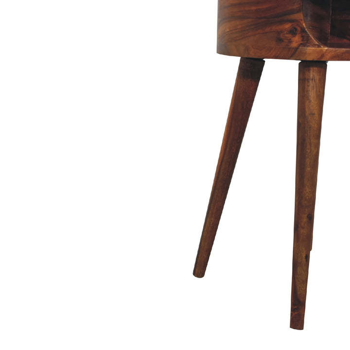 Alina Open Honey Bedside - Smiddy Furniture