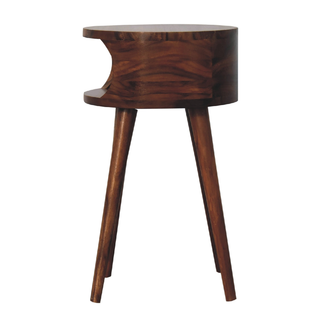 Alina Open Honey Bedside - Smiddy Furniture