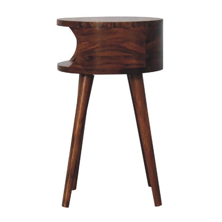 Alina Open Honey Bedside - Smiddy Furniture