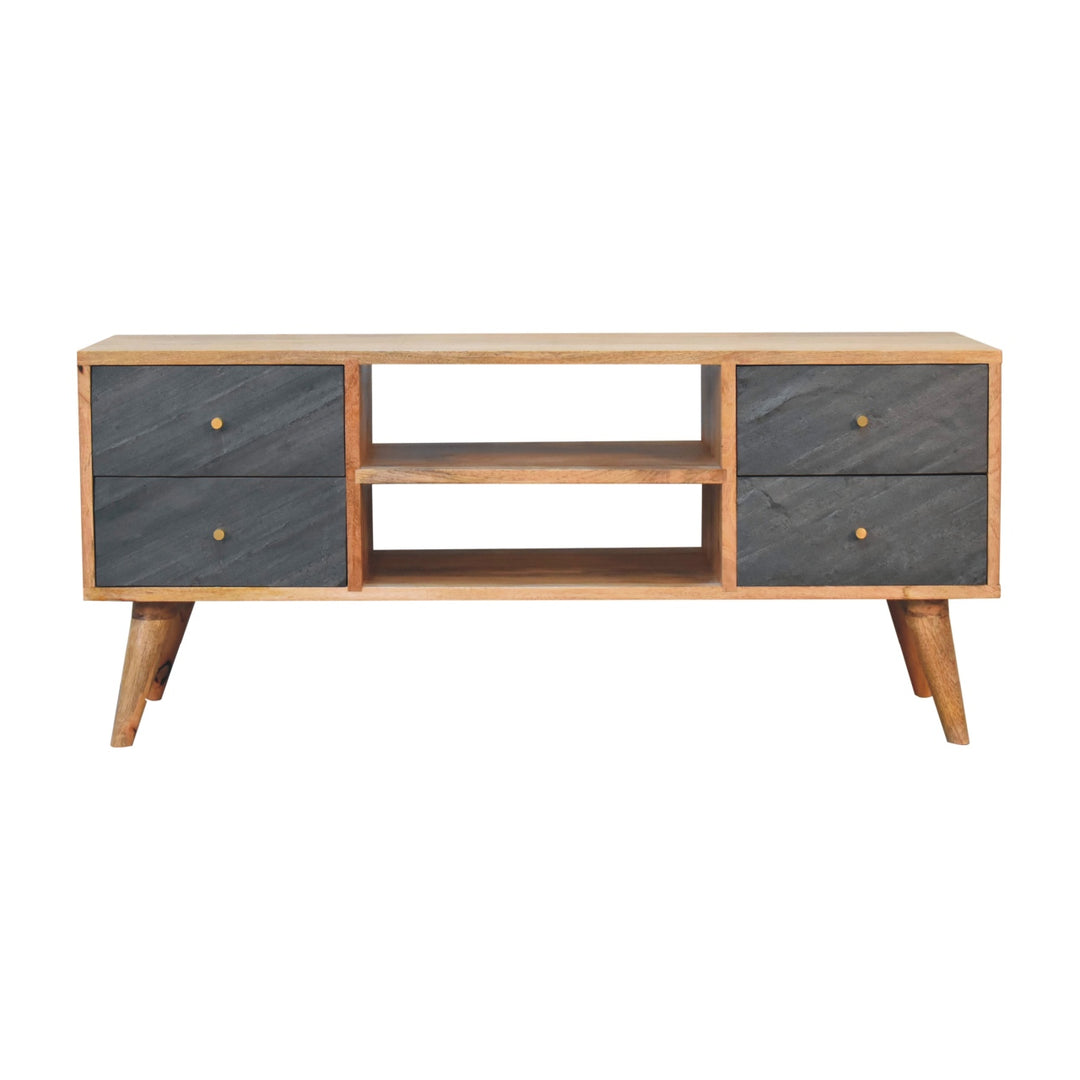 Slate Media Unit - Smiddy Furniture