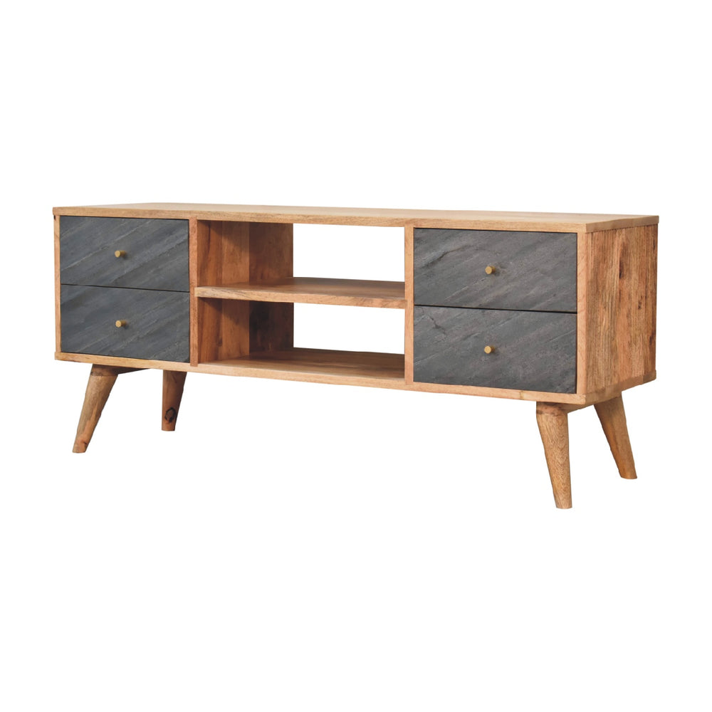 Slate Media Unit - Smiddy Furniture