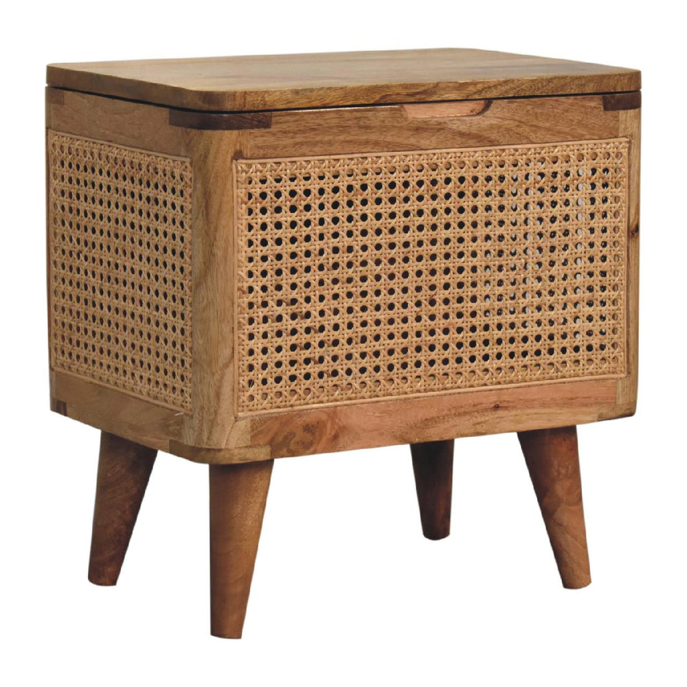 Larissa Lid - up Storage Stool - Smiddy Furniture