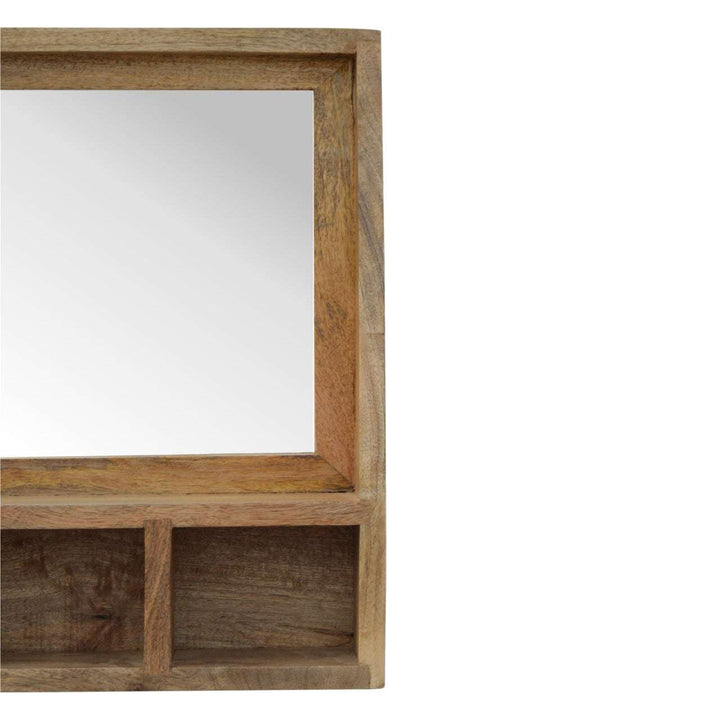 5 Slot Floating Unit with Mirror - Smiddy Furniture