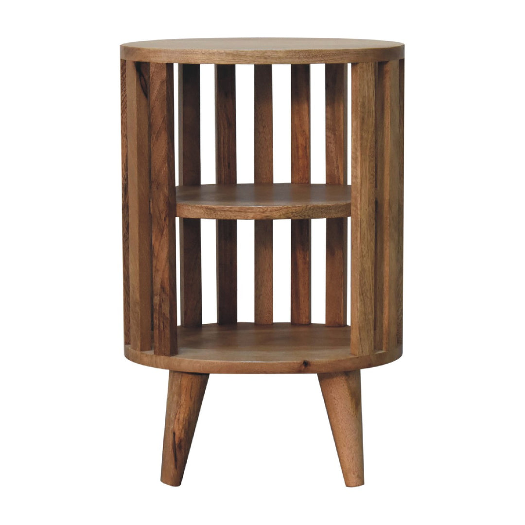 Ariella Double Shelf Bedside - Smiddy Furniture