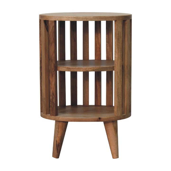 Ariella Double Shelf Bedside-Smiddy Furniture