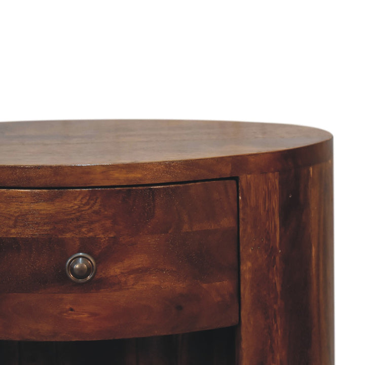 Cortez Chestnut Bedside-Smiddy Furniture