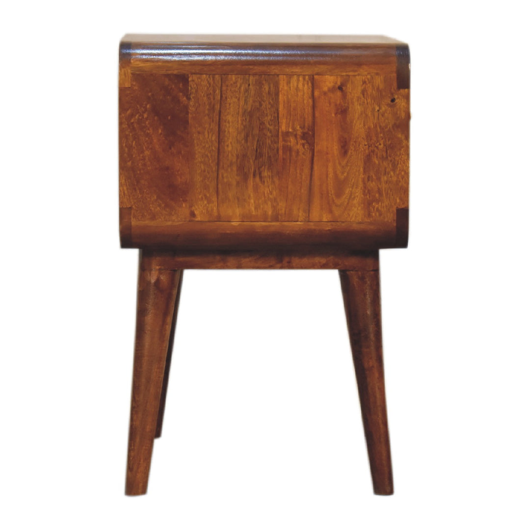 Eden Curved Bedside-Smiddy Furniture