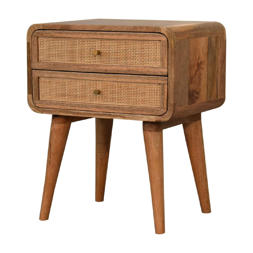 Close - knit 2 Drawer Bedside - Smiddy Furniture