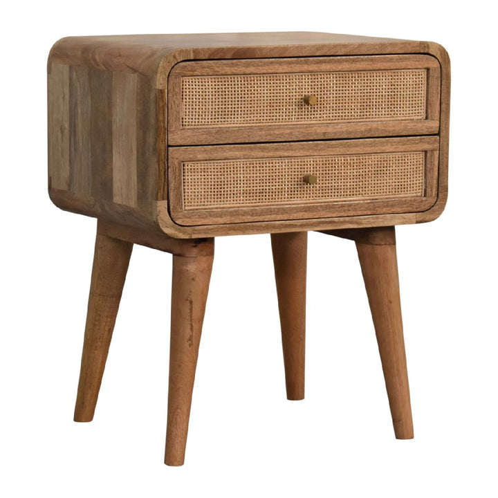 Close - knit 2 Drawer Bedside - Smiddy Furniture