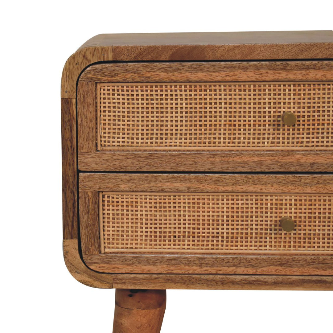 Close - knit 2 Drawer Bedside - Smiddy Furniture