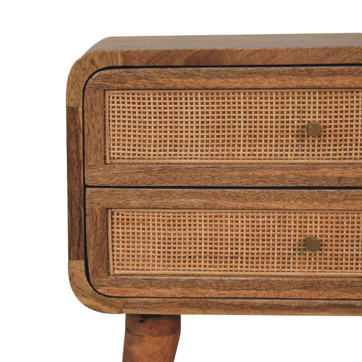 Close - knit 2 Drawer Bedside - Smiddy Furniture