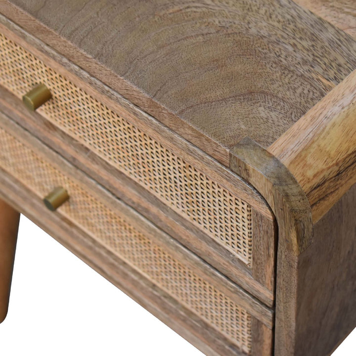 Close - knit 2 Drawer Bedside - Smiddy Furniture