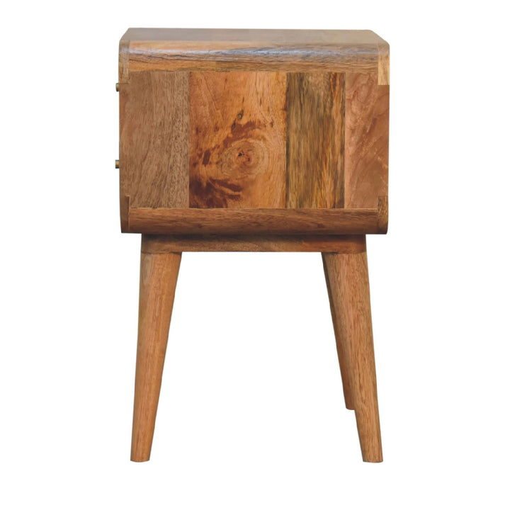 Close - knit 2 Drawer Bedside - Smiddy Furniture