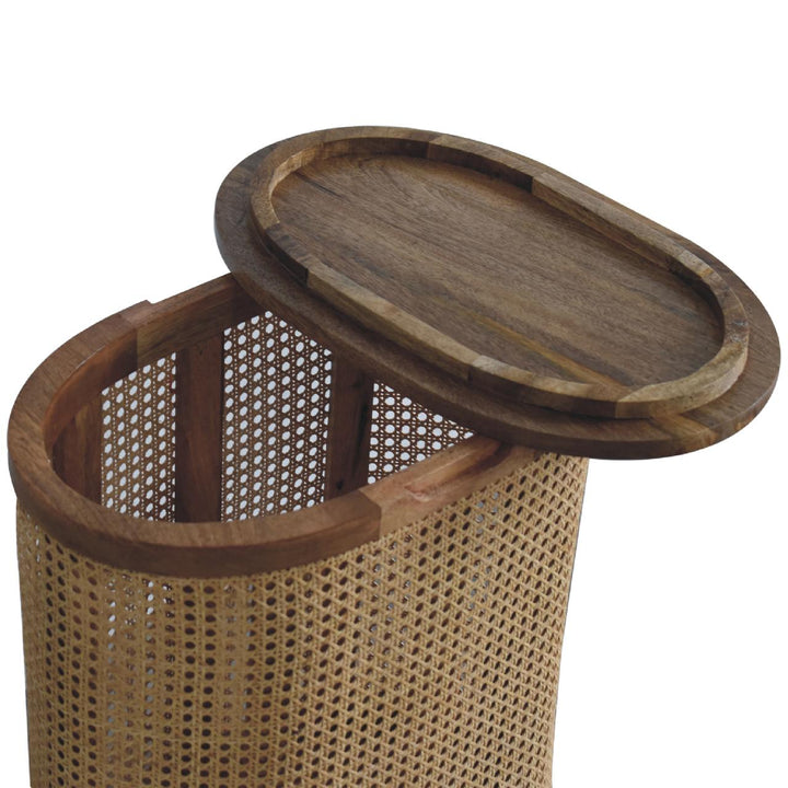 Larissa Lid - up Storage Stool - Smiddy Furniture