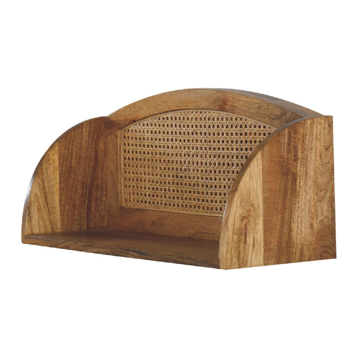 Larissa Open Wall Mounted Shelf-Smiddy Furniture
