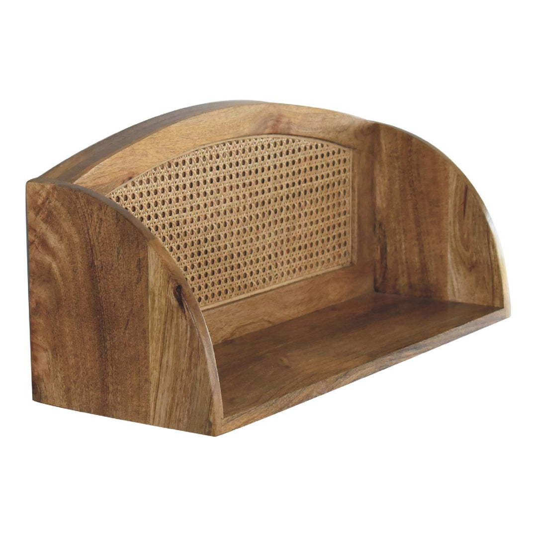 Larissa Open Wall Mounted Shelf-Smiddy Furniture