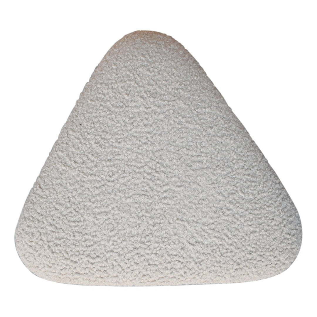 Mud Boucle Triangle Footstool - Smiddy Furniture