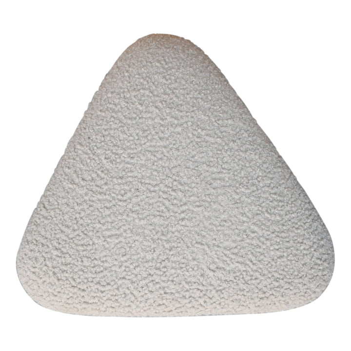 Mud Boucle Triangle Footstool - Smiddy Furniture