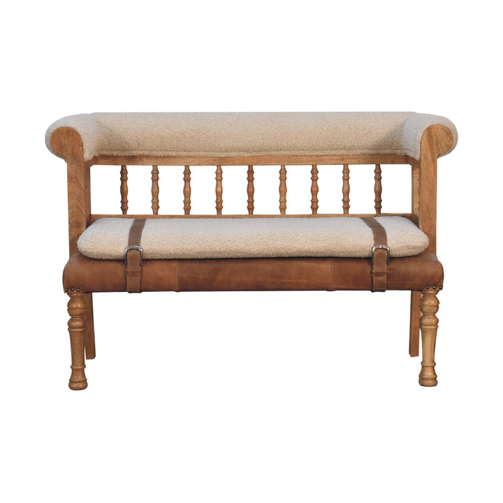 Strapped Hallway Bench - Smiddy Furniture