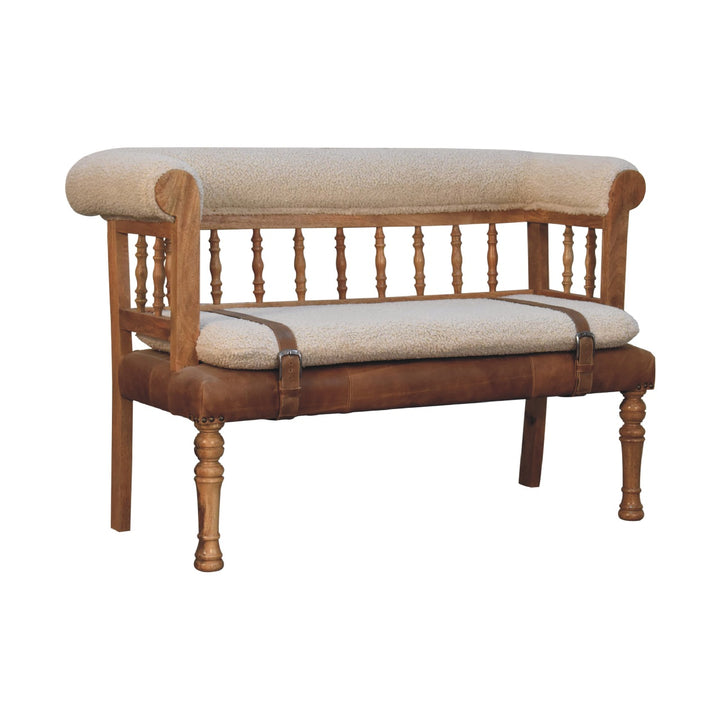 Strapped Hallway Bench - Smiddy Furniture
